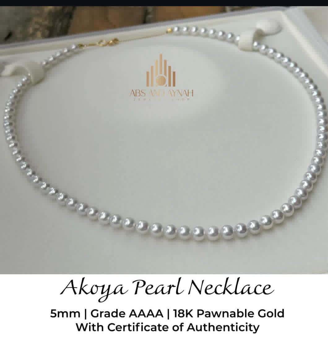 Akoya Pearl Necklace 5mm