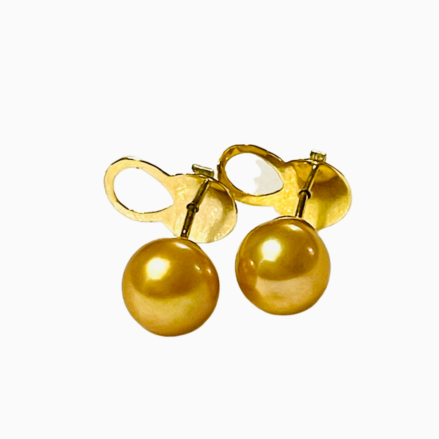8mm Deep Golden South Sea Pearls