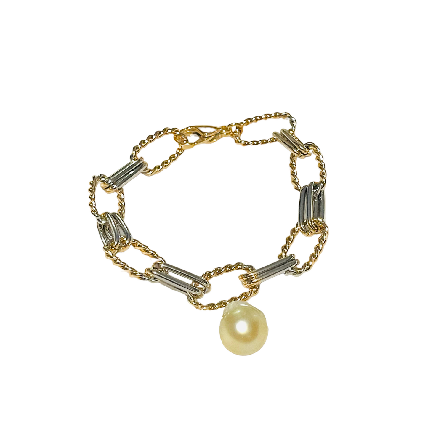 12mm Baroque SSP in 5-micron Gold