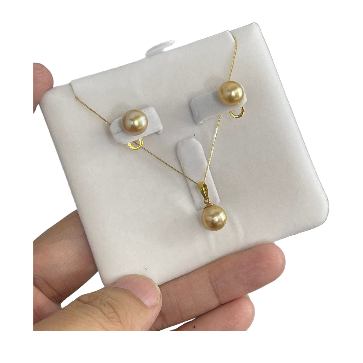 8mm Light Champagne SSP 14K Gold