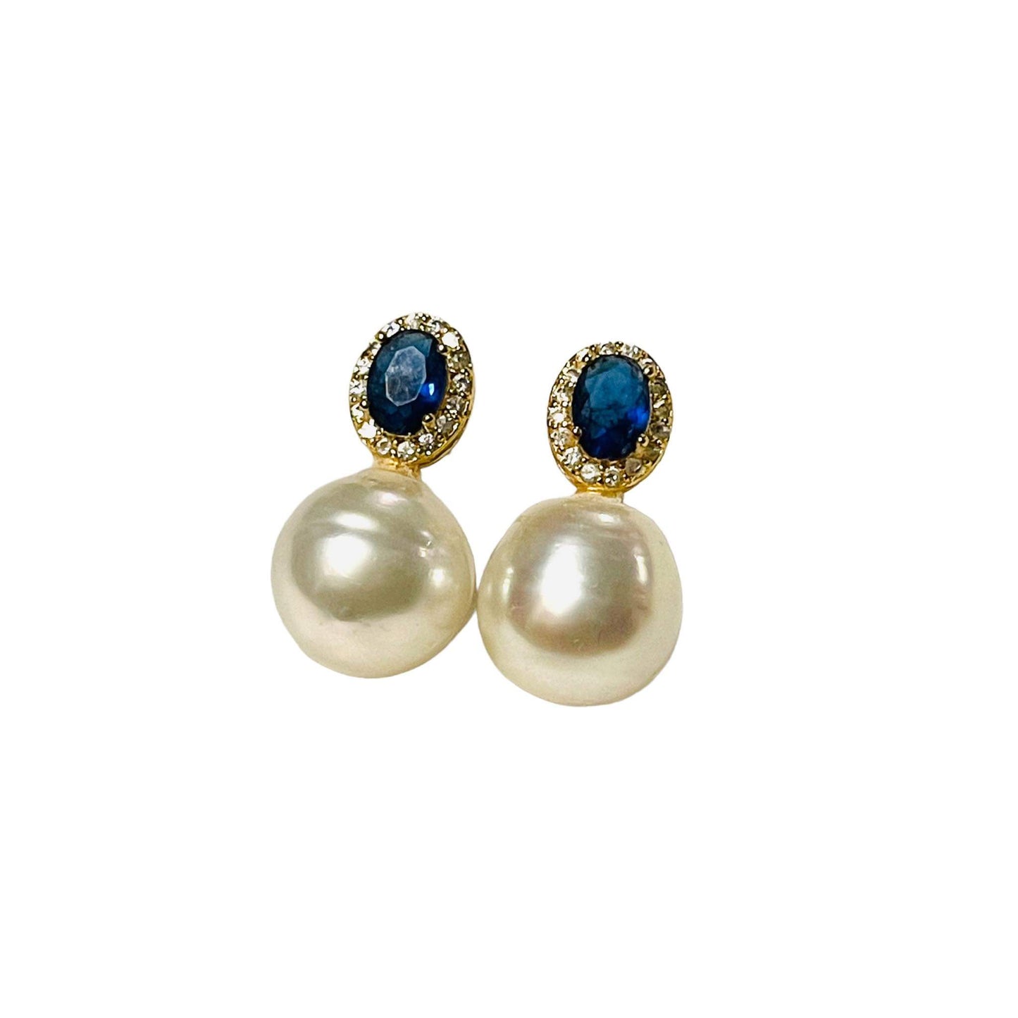 South Sea Pearl in 5-micron Gold