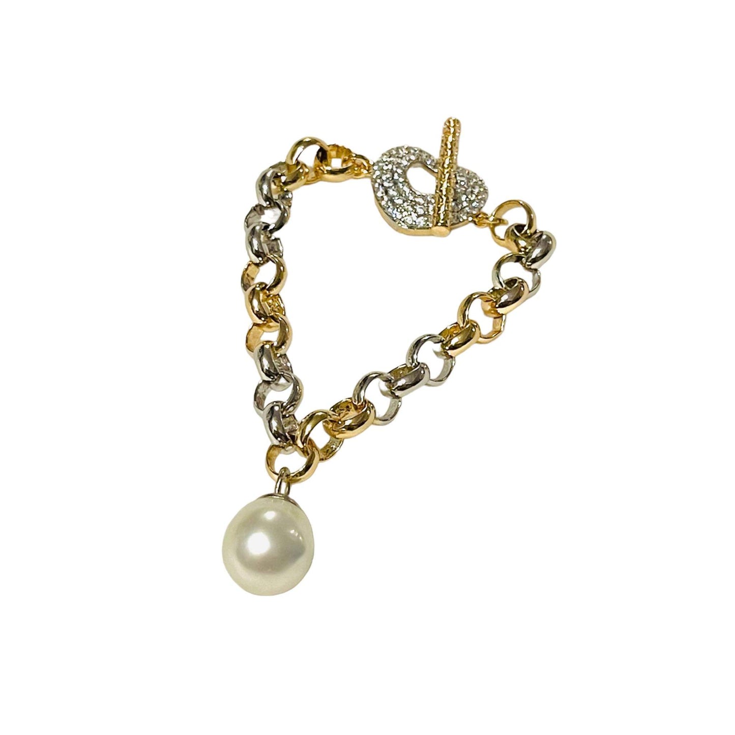 South Sea Pearl in 5-micron Gold