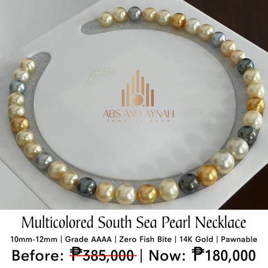Multicolored South Sea Pearl Necklace
