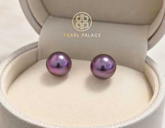 Purplish Earrings