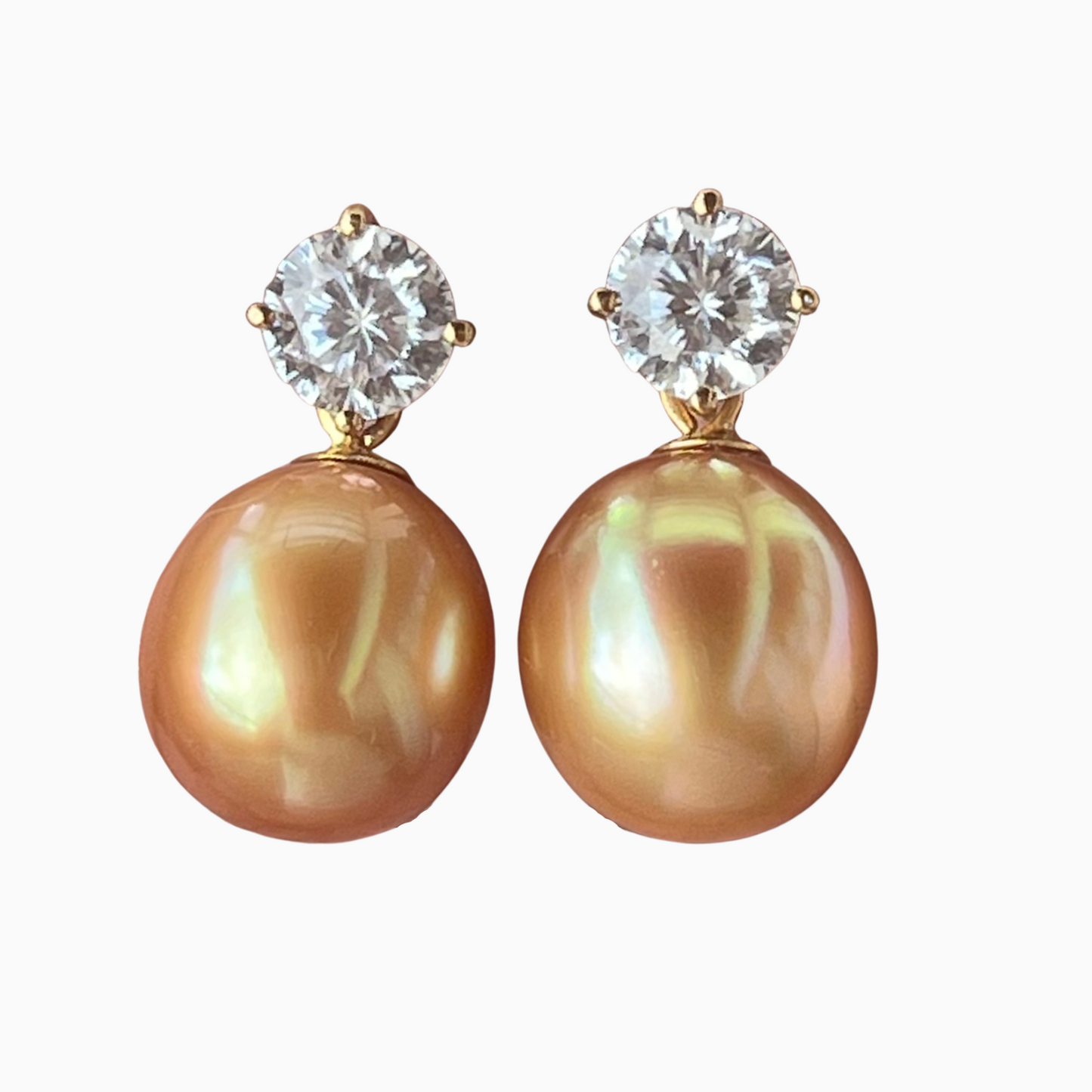 South Sea Pearls • Moissanite