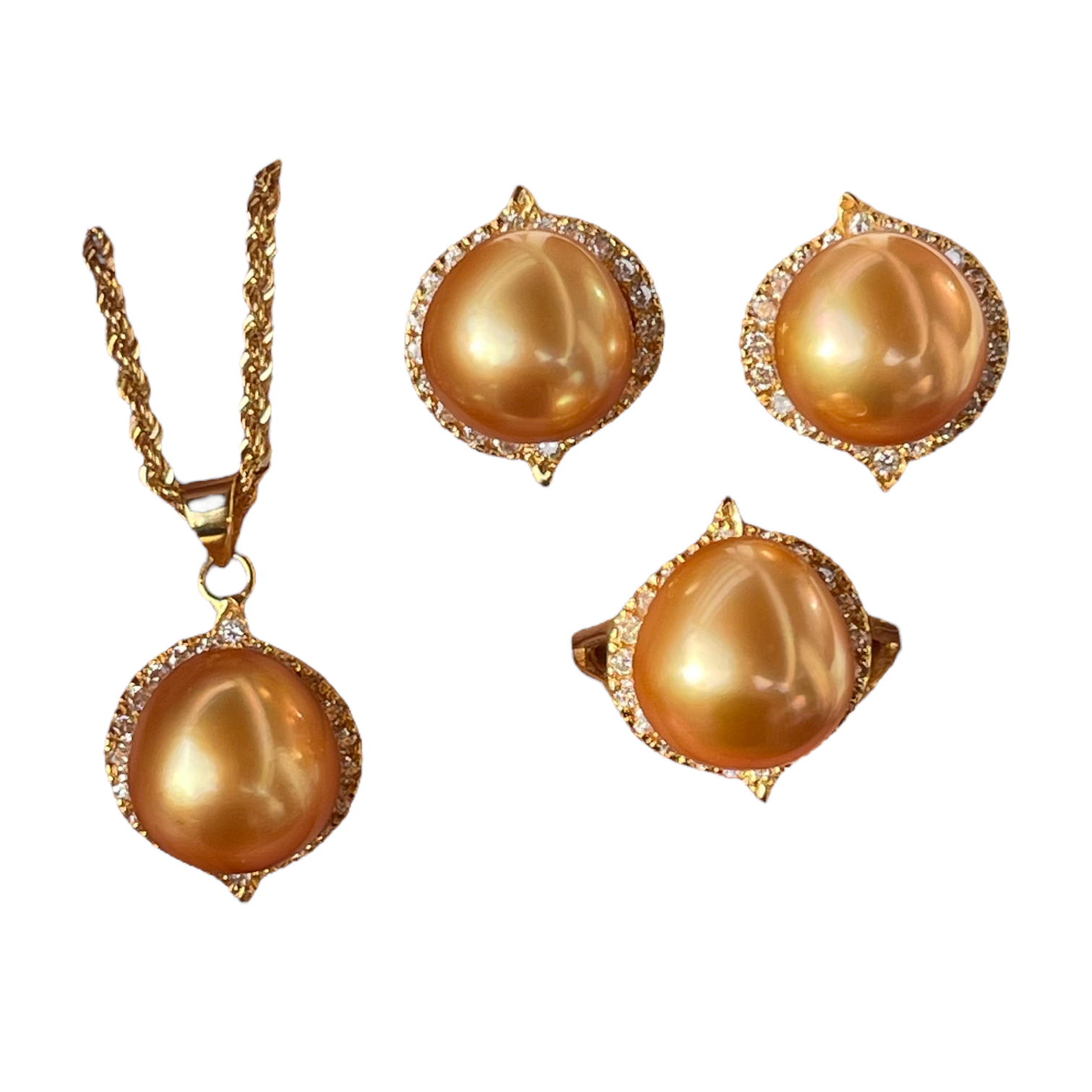 Deep golden south sea pearl new arrivals