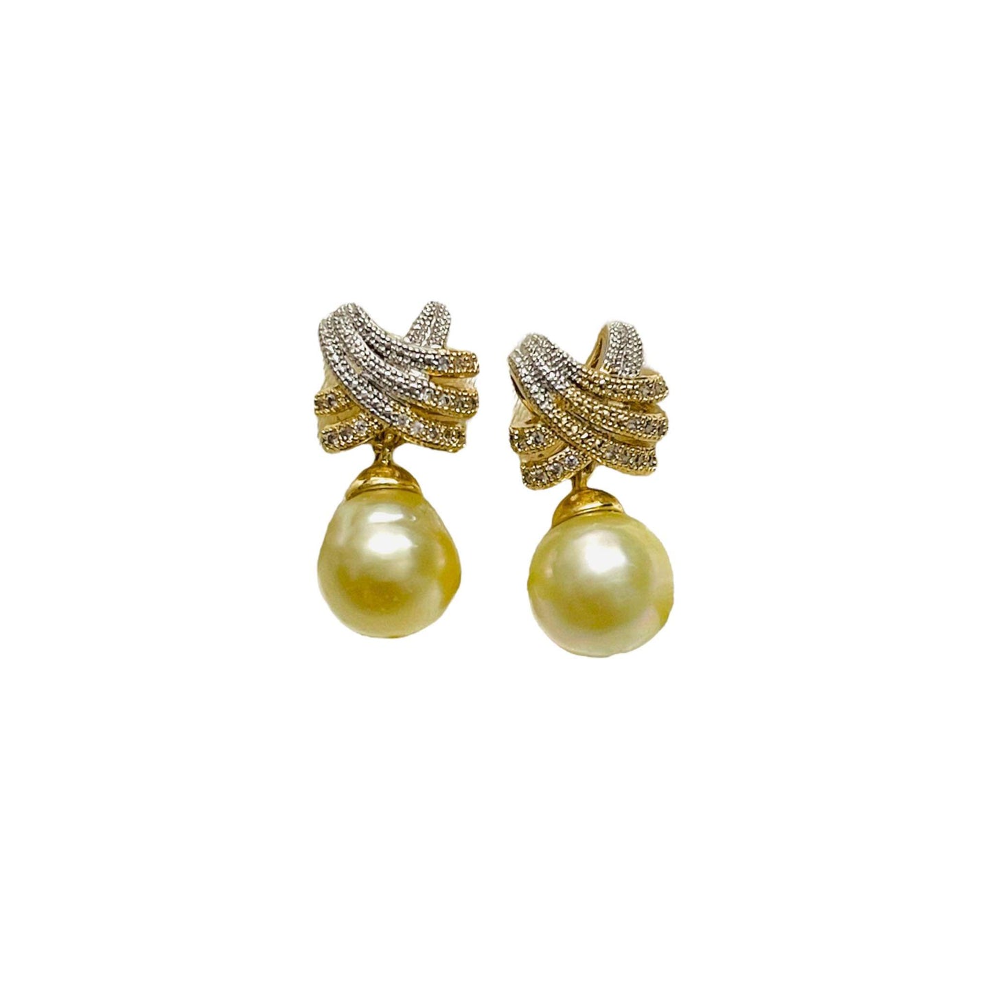 South Sea Pearl in 5-micron Gold